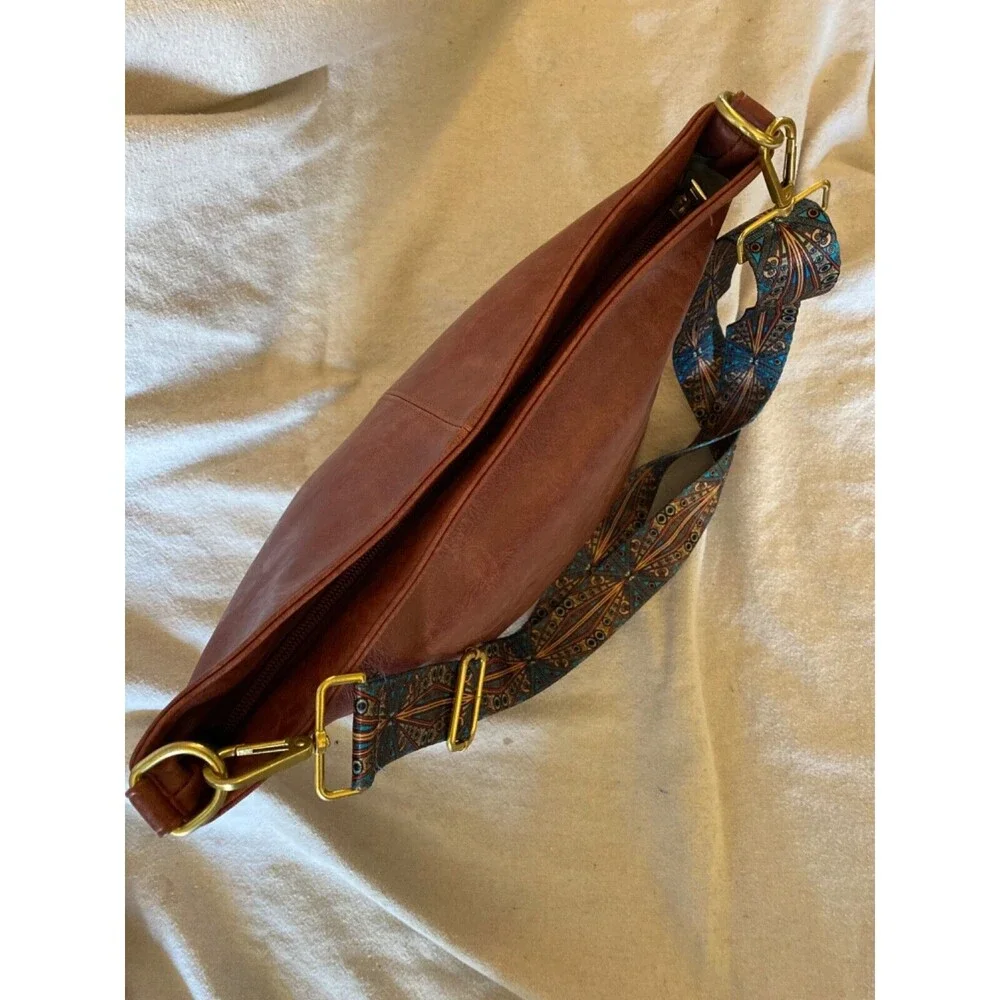 Ely soft possibly vegan/leather hobo purse handbag